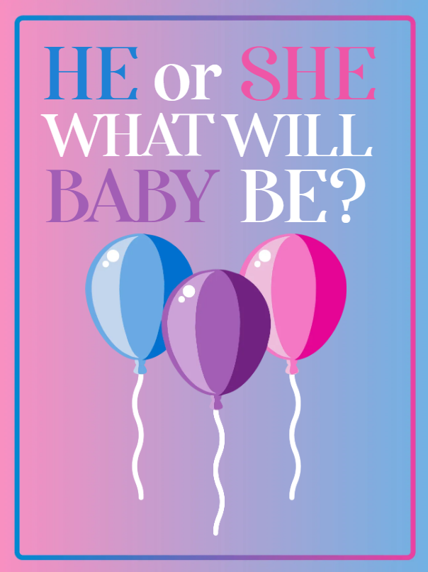 Custom Outdoor Yard Signs Multiple Sizes What Will Baby Be