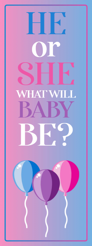 Custom Outdoor Yard Signs Multiple Sizes What Will Baby Be