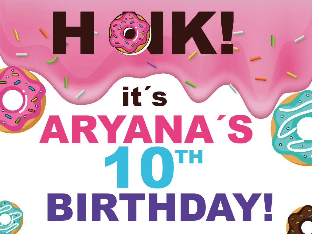 Custom Outdoor Yard Signs Multiple Sizes Honk