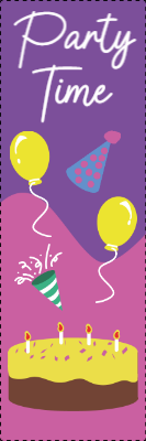 Custom Outdoor Yard Signs Multiple Sizes Party Time