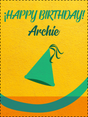 Custom Outdoor Yard Signs Multiple Sizes Happy Birthday Archie