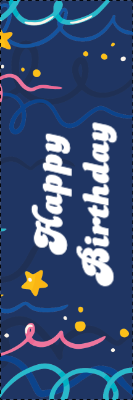 Custom Outdoor Yard Signs Multiple Sizes Happy Birthday