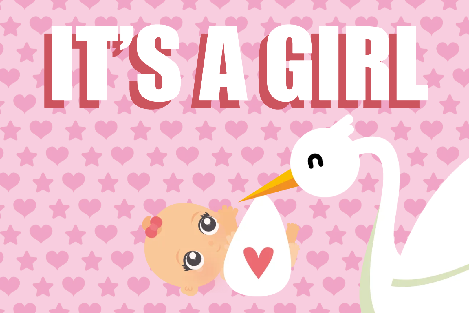 Custom Outdoor Yard Signs Multiple Sizes Its A Girl