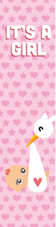 Custom Outdoor Yard Signs Multiple Sizes Its A Girl