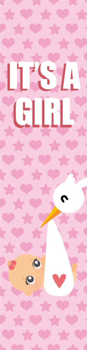 Custom Outdoor Yard Signs Multiple Sizes Its A Girl