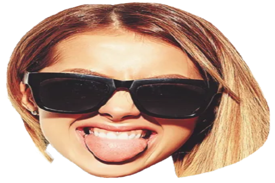 Custom Big Head Cutouts Multiple Sizes Party Girl