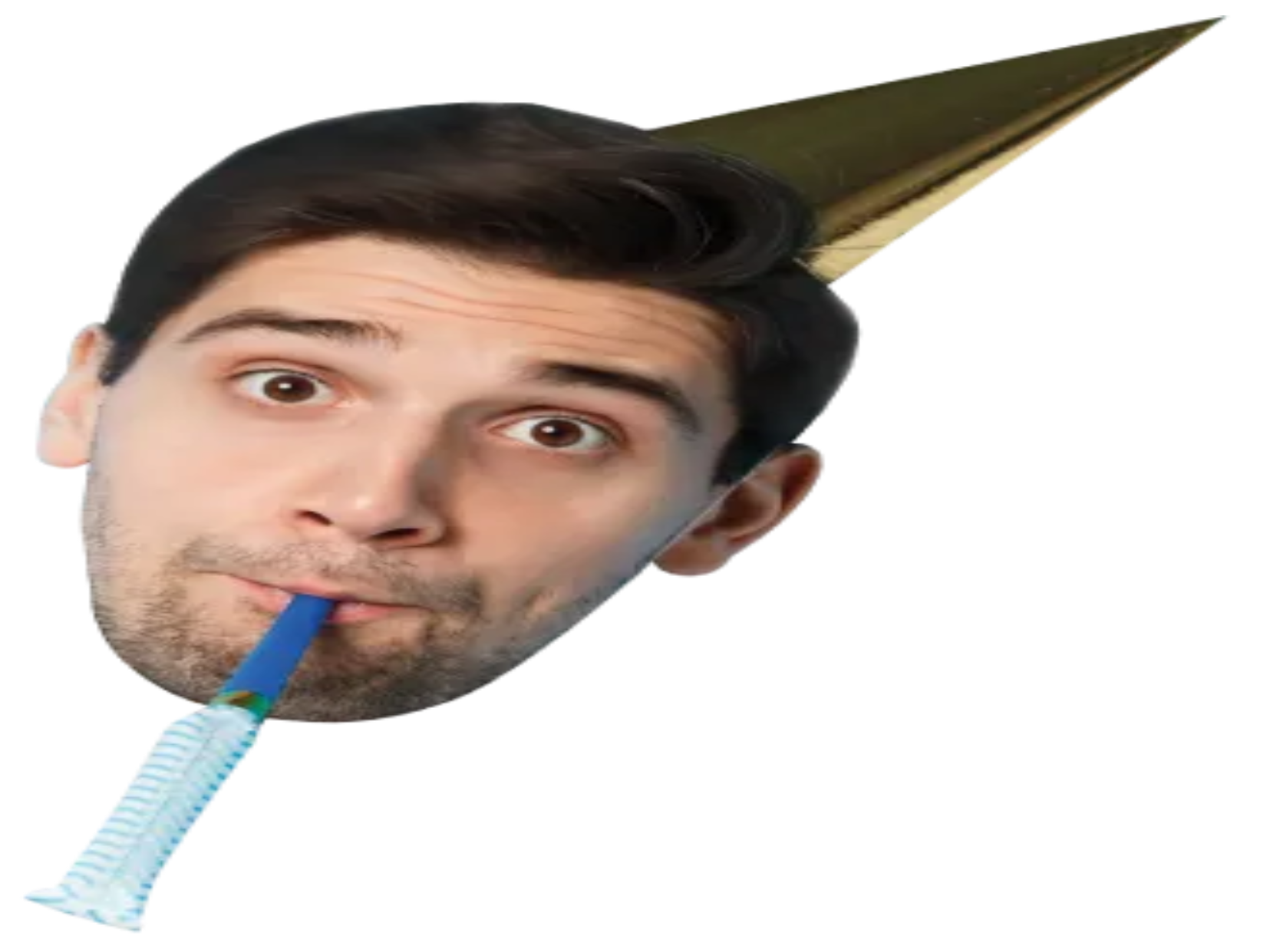 Custom Big Head Cutouts Multiple Sizes Party Hat