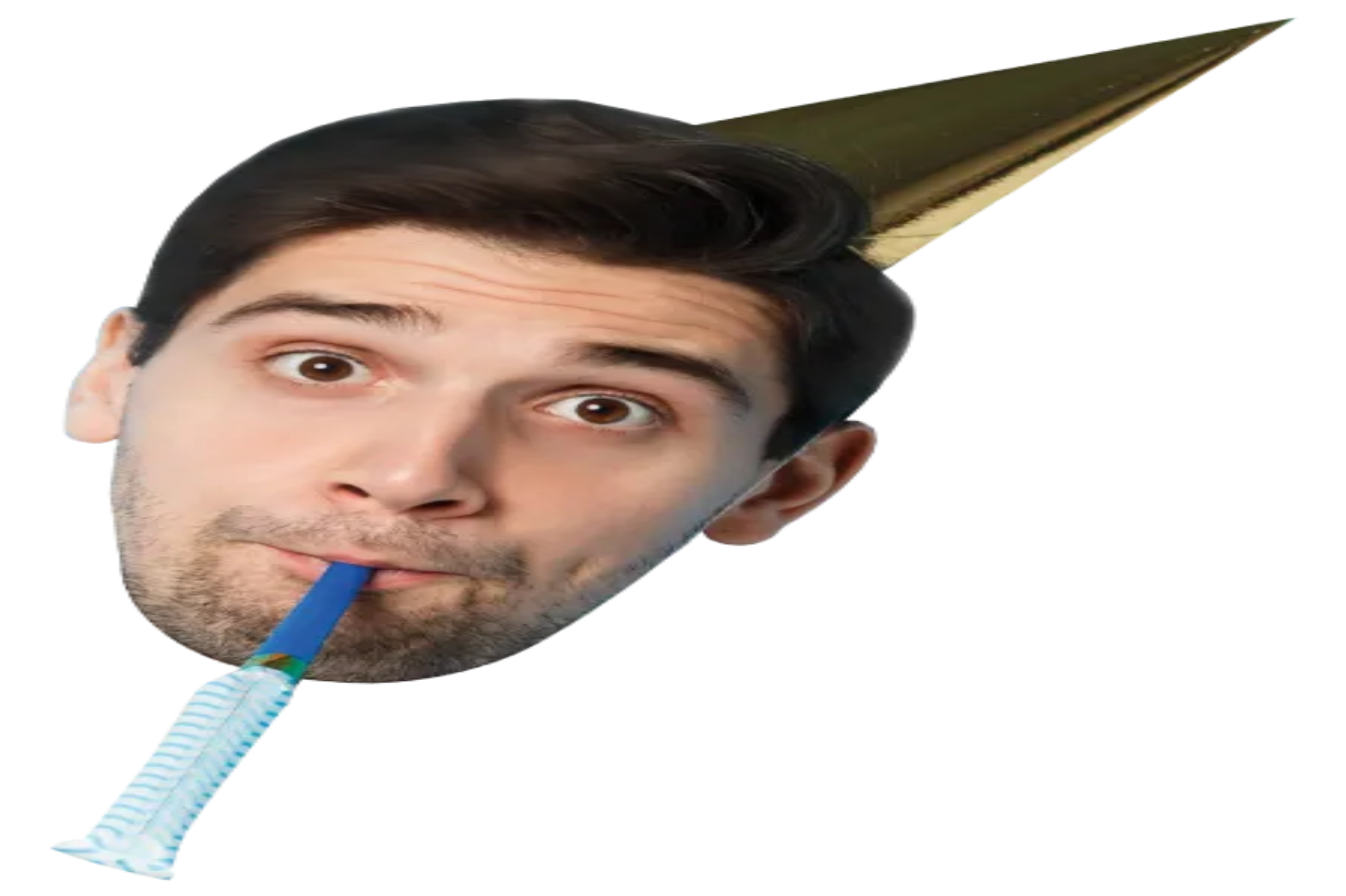 Custom Big Head Cutouts Multiple Sizes Party Hat