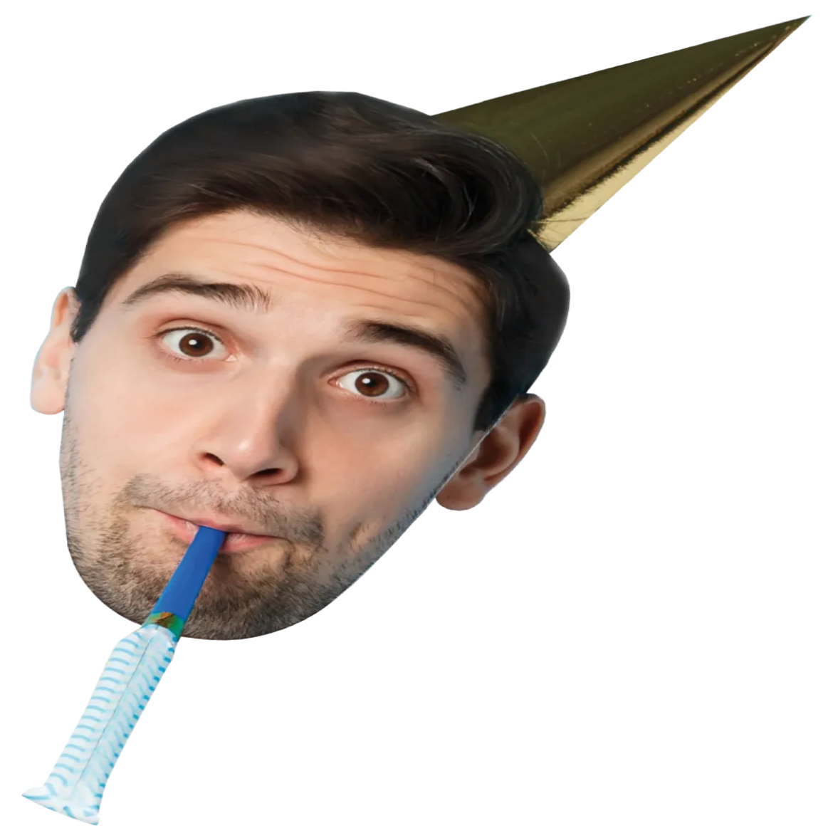 Custom Big Head Cutouts Multiple Sizes Party Hat