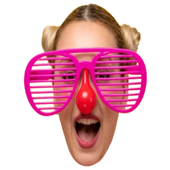 Custom Big Head Cutouts Multiple Sizes Party Glass