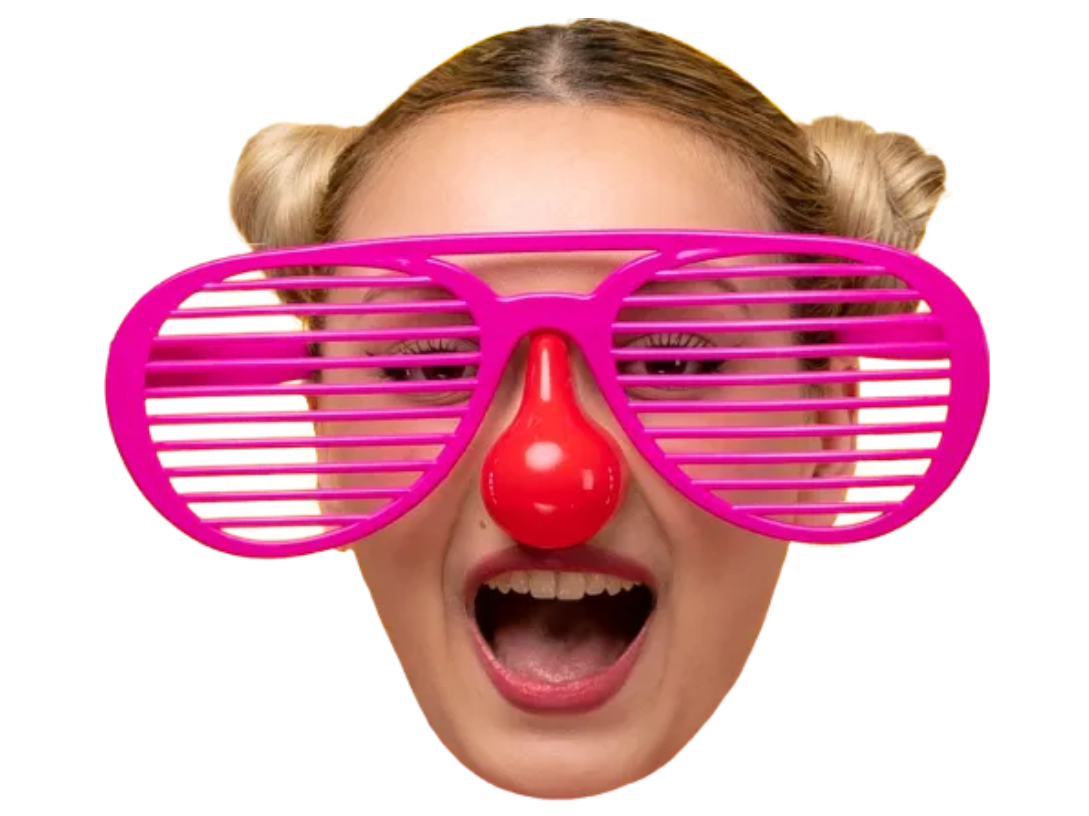 Custom Big Head Cutouts Multiple Sizes Party Glass