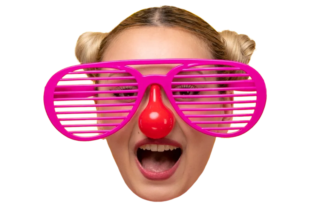 Custom Big Head Cutouts Multiple Sizes Party Glass