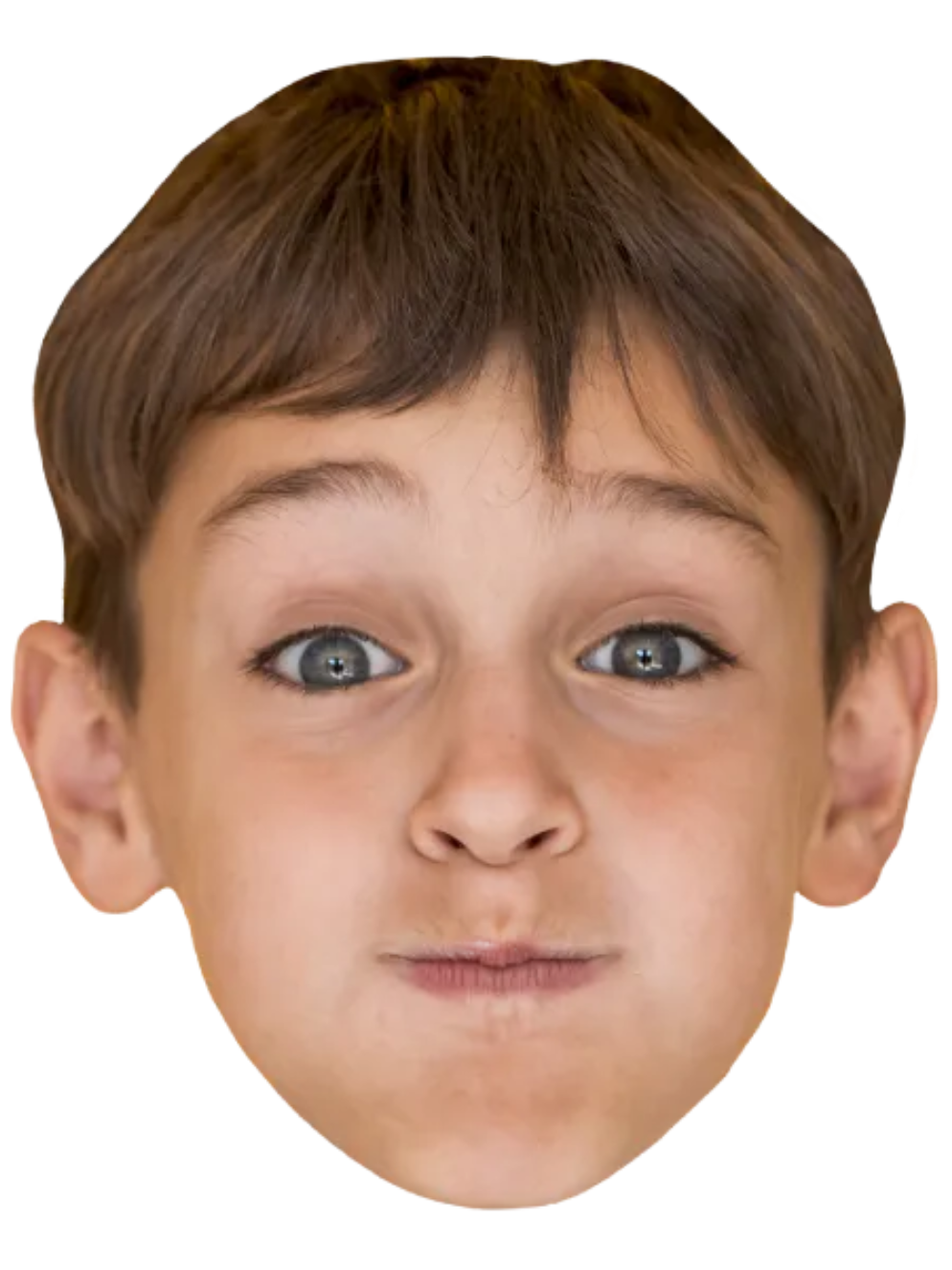 Custom Big Head Cutouts Multiple Sizes Boy Wacky