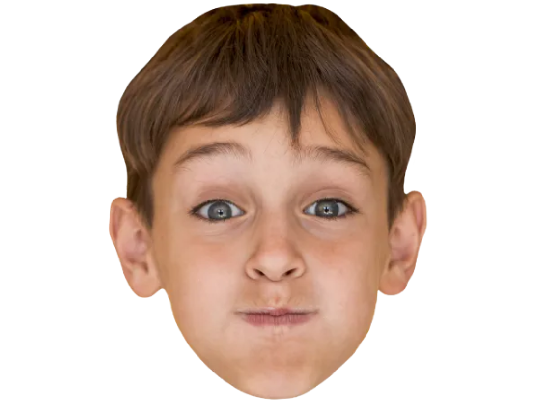 Custom Big Head Cutouts Multiple Sizes Boy Wacky