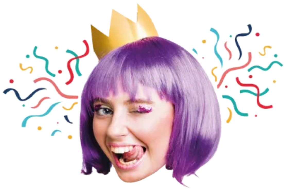 Custom Big Head Cutouts Multiple Sizes Party Crown