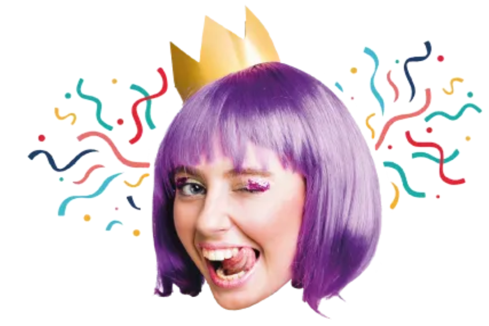 Custom Big Head Cutouts Multiple Sizes Party Crown