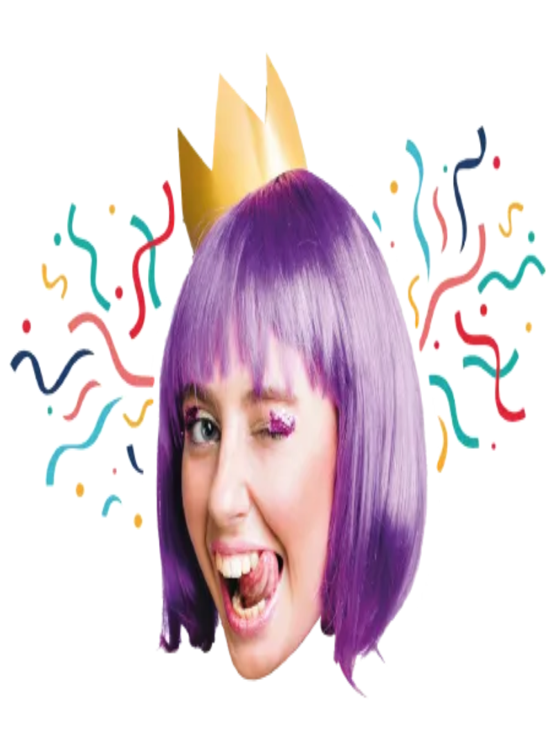 Custom Big Head Cutouts Multiple Sizes Party Crown