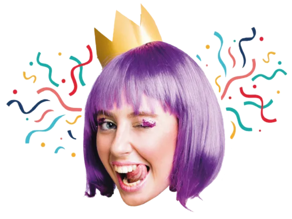 Custom Big Head Cutouts Multiple Sizes Party Crown