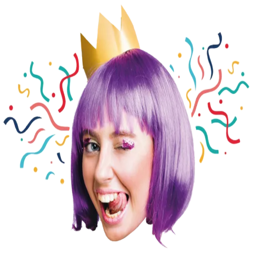 Custom Big Head Cutouts Multiple Sizes Party Crown