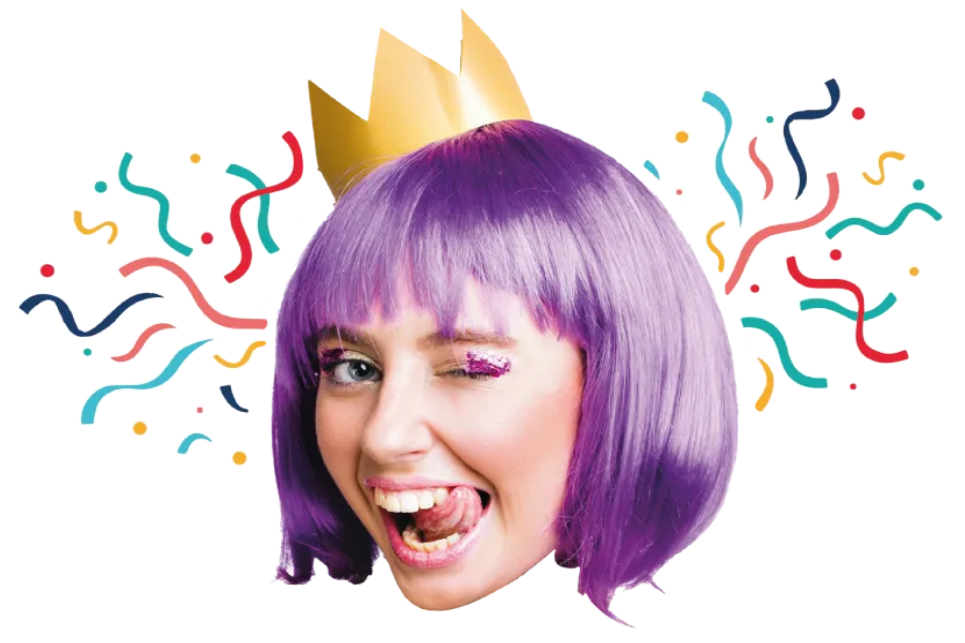 Custom Big Head Cutouts Multiple Sizes Party Crown