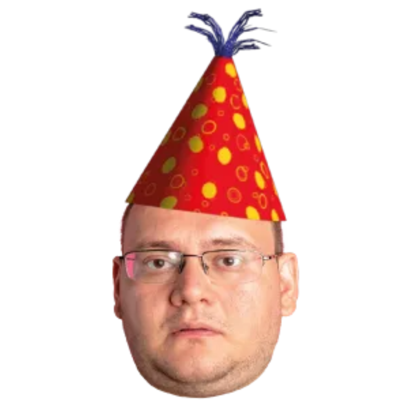 Custom Big Head Cutouts Multiple Sizes Party Boy