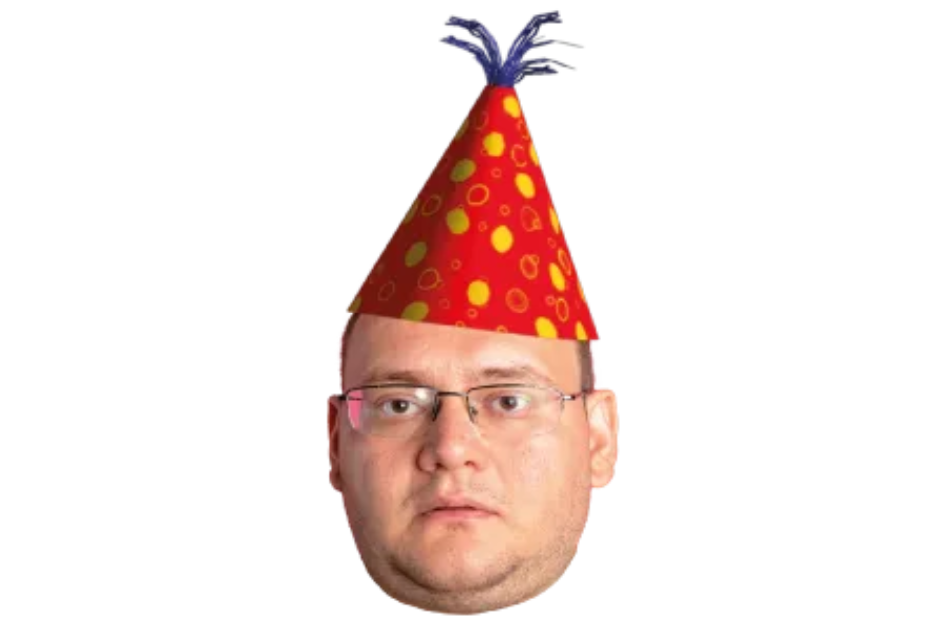 Custom Big Head Cutouts Multiple Sizes Party Boy