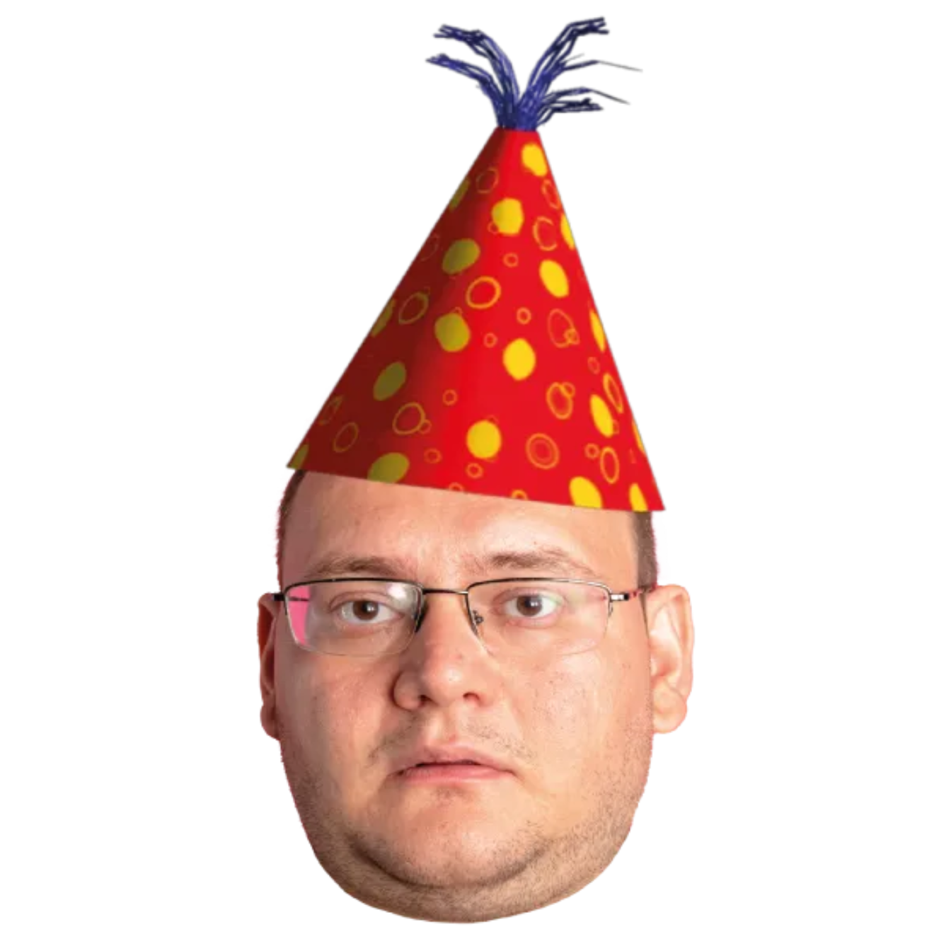 Custom Big Head Cutouts Multiple Sizes Party Boy