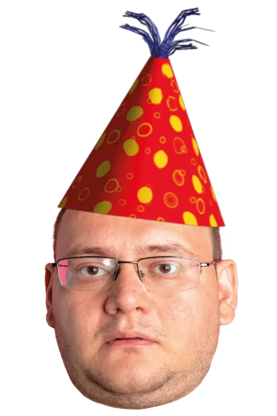 Custom Big Head Cutouts Multiple Sizes Party Boy