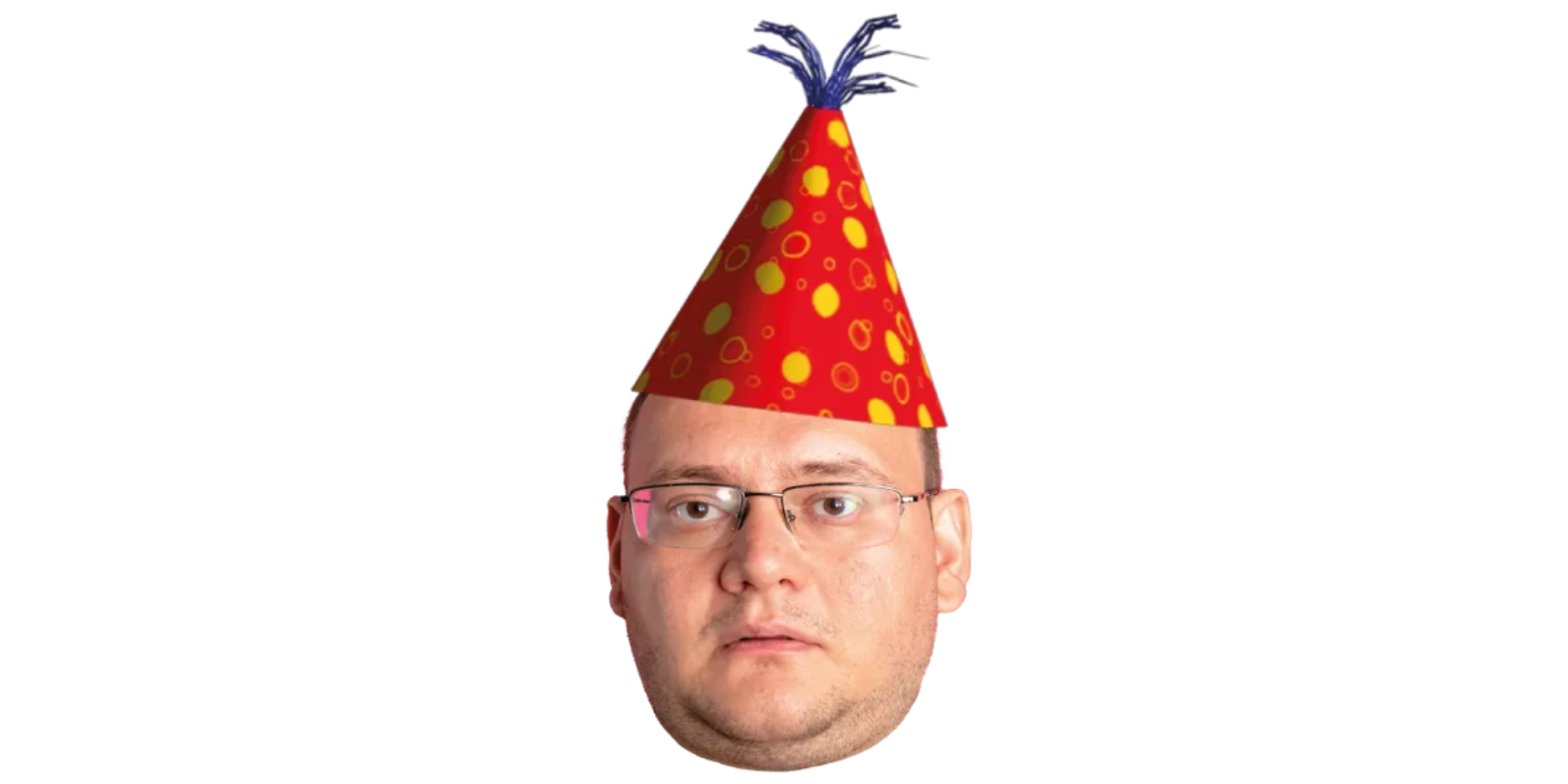 Custom Big Head Cutouts Multiple Sizes Party Boy