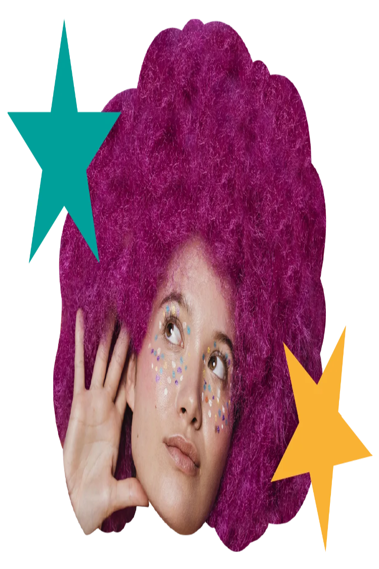 Custom Big Head Cutouts Multiple Sizes Star Face