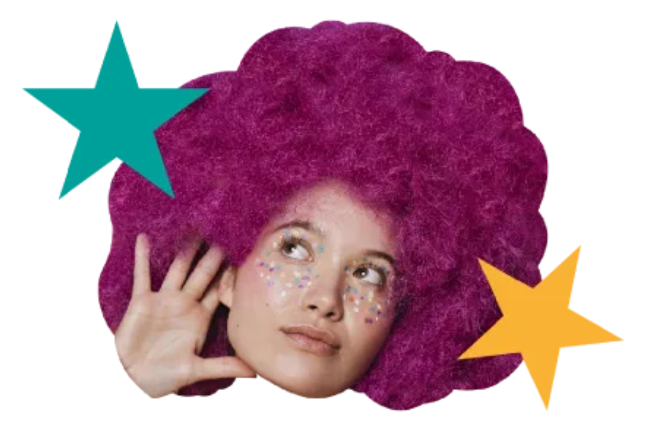 Custom Big Head Cutouts Multiple Sizes Star Face