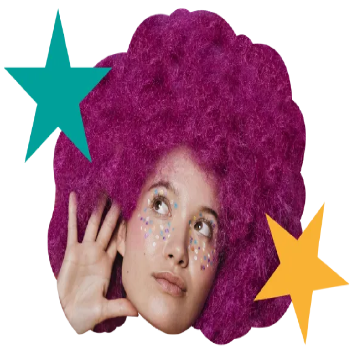 Custom Big Head Cutouts Multiple Sizes Star Face