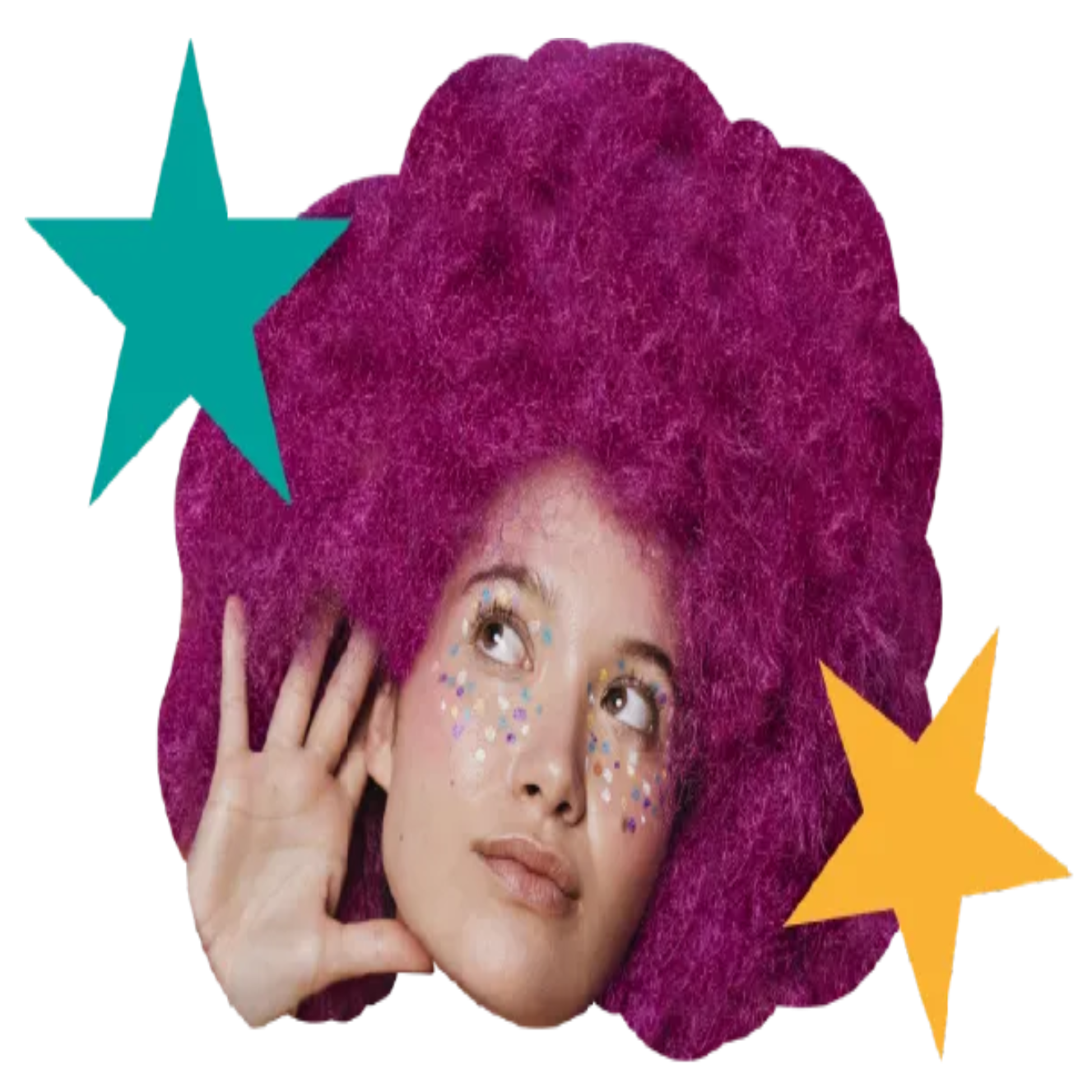 Custom Big Head Cutouts Multiple Sizes Star Face