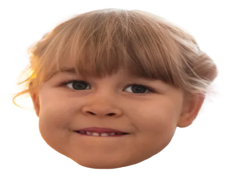 Custom Big Head Cutouts Multiple Sizes Girl Head