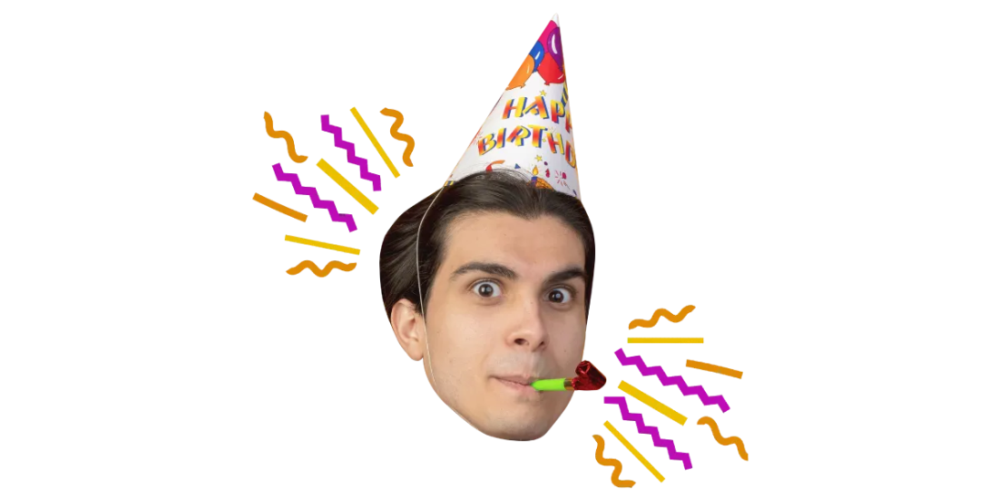 Custom Big Head Cutouts Multiple Sizes Birthday Party Hat