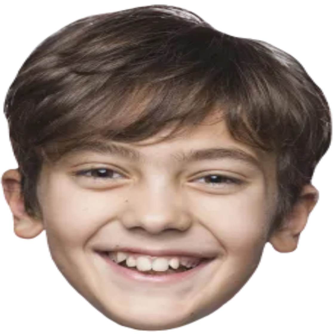 Custom Big Head Cutouts Multiple Sizes Smile Boy