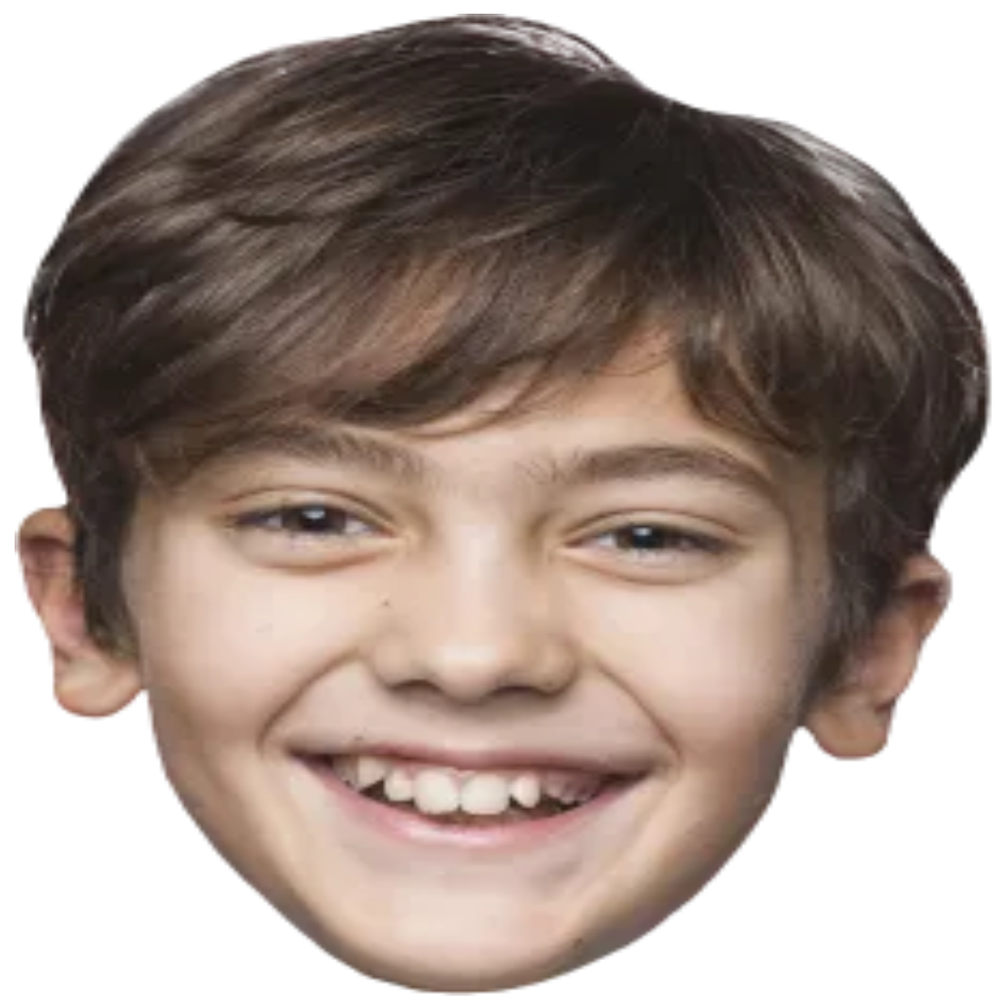 Custom Big Head Cutouts Multiple Sizes Smile Boy