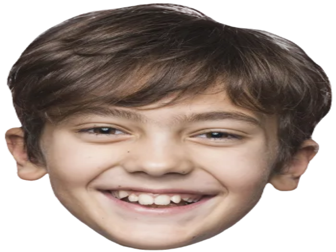 Custom Big Head Cutouts Multiple Sizes Smile Boy