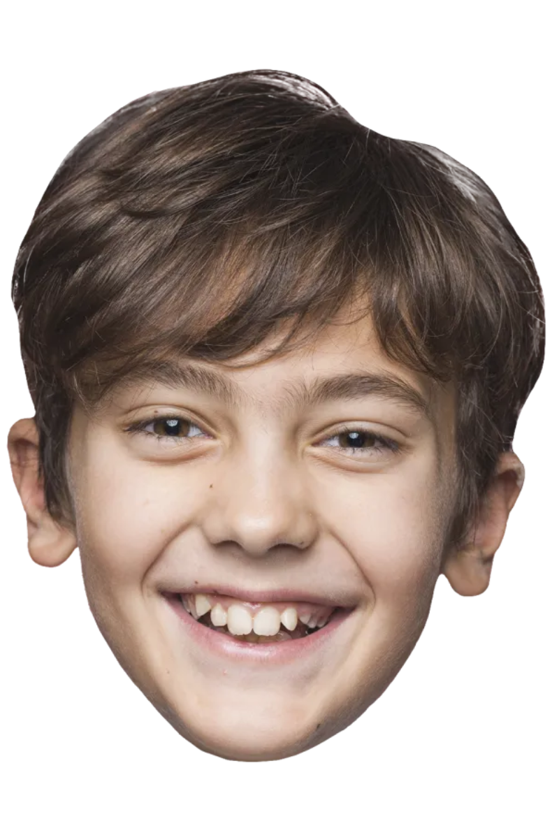 Custom Big Head Cutouts Multiple Sizes Smile Boy