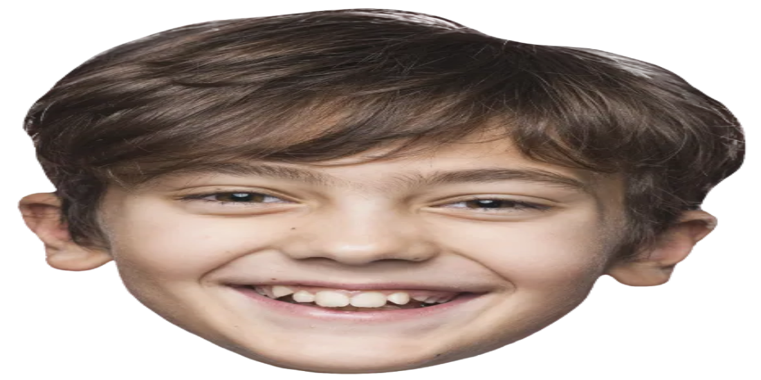 Custom Big Head Cutouts Multiple Sizes Smile Boy