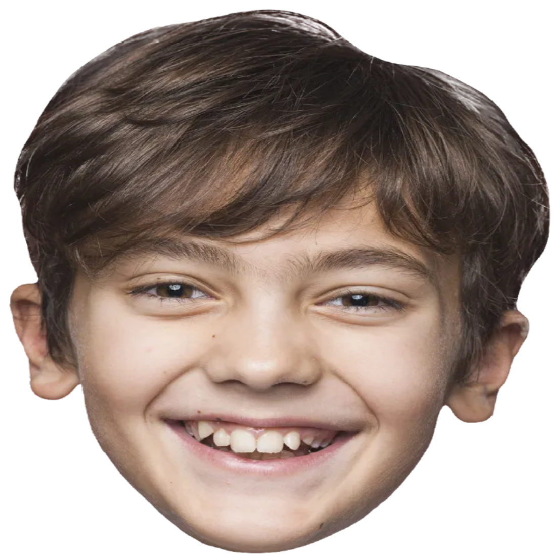 Custom Big Head Cutouts Multiple Sizes Smile Boy