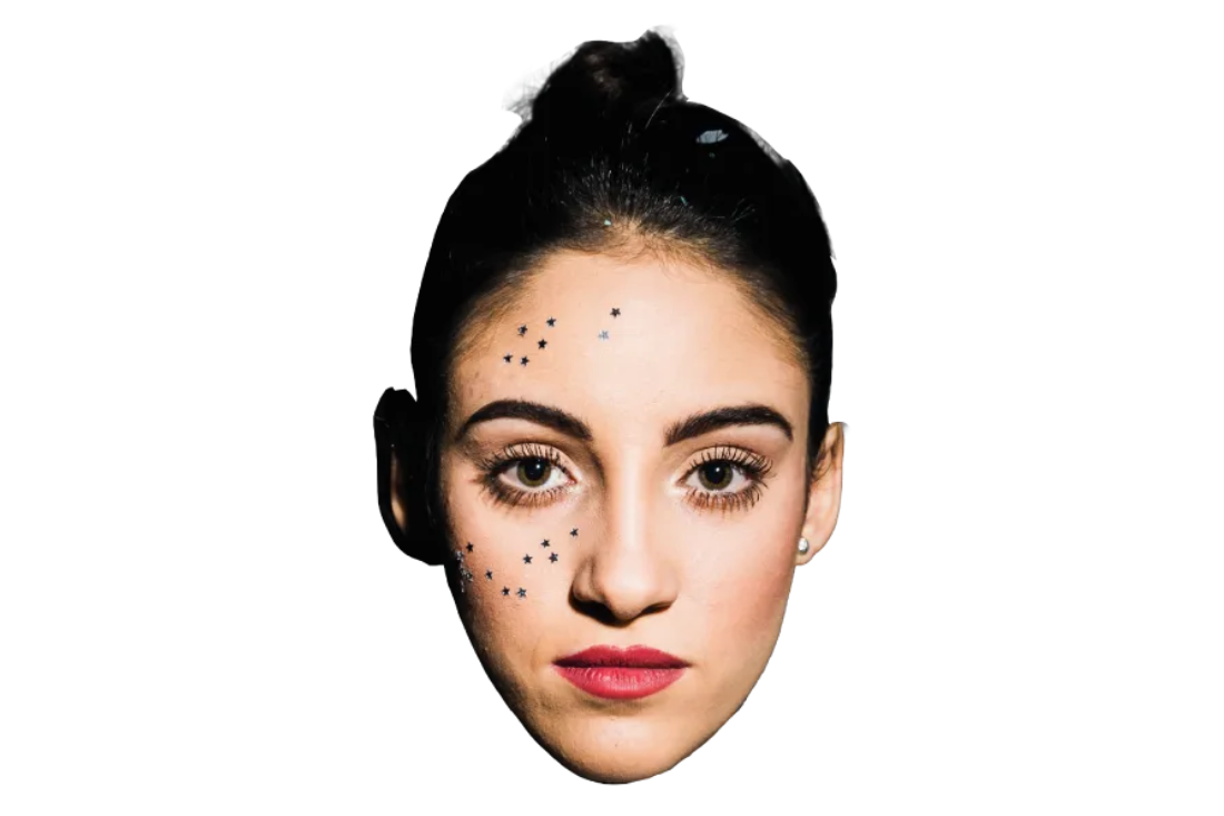 Custom Big Head Cutouts Multiple Sizes Glitter face