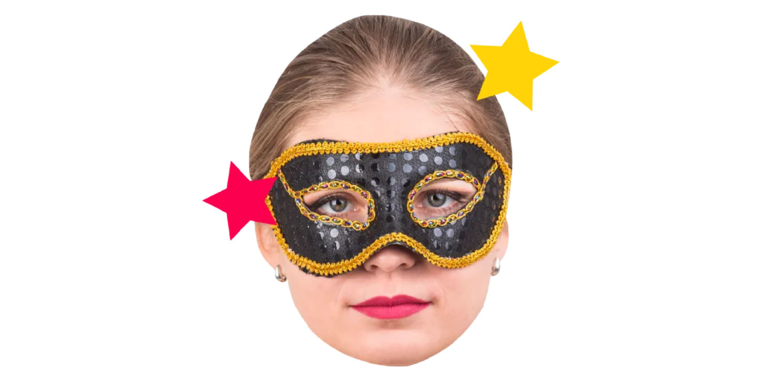 Custom Big Head Cutouts Multiple Sizes Masquerade Face