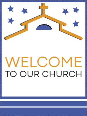 18x24 Church Custom Yard Signs