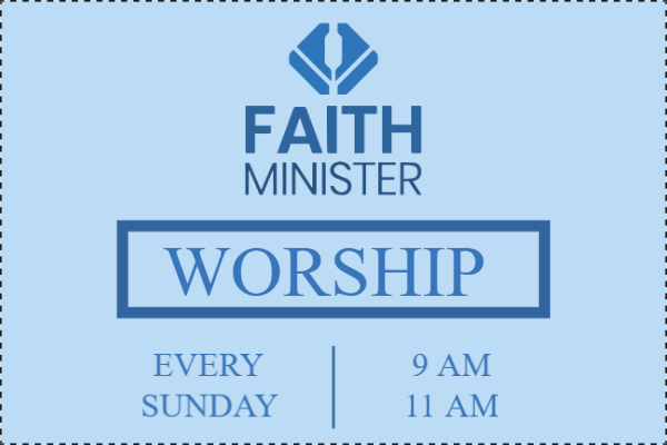 Custom Outdoor Yard Signs Multiple Sizes Faith Minister