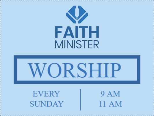 Custom Outdoor Yard Signs Multiple Sizes Faith Minister