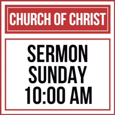 Custom Outdoor Yard Signs Multiple Sizes Church of Christ