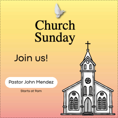 Custom Outdoor Yard Signs Multiple Sizes Church Sunday