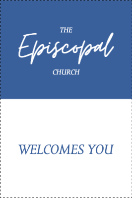 Custom Outdoor Yard Signs Multiple Sizes Episcopal Church