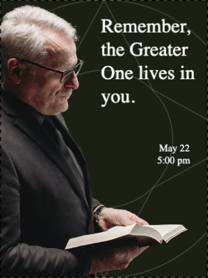 Custom Outdoor Yard Signs Multiple Sizes Greater One Lives In You